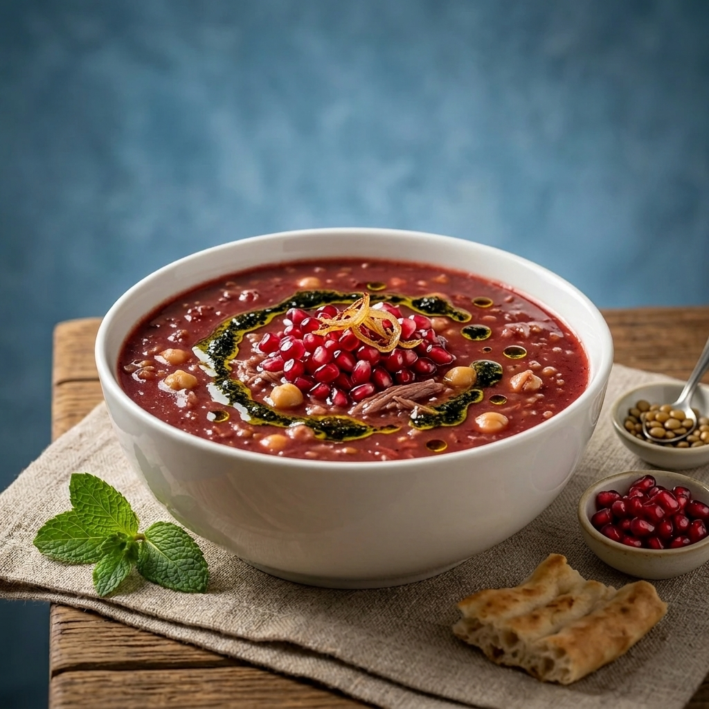 آش انار یزدی